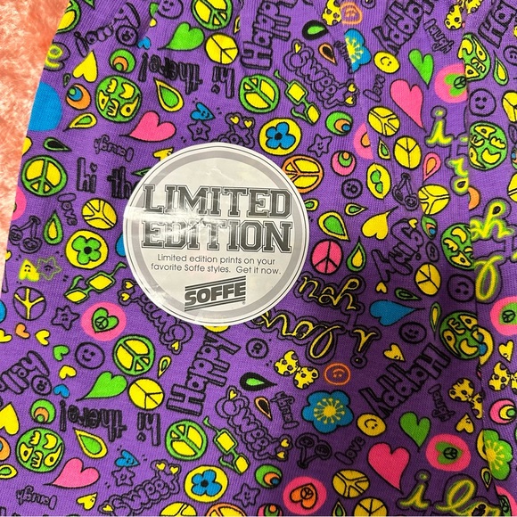 NWT Soffe from Action Accents shorts S limited edition print; 100% cotton - Picture 3 of 5